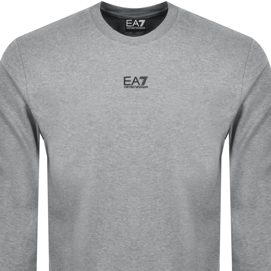 Ea7 sweatshirt grey outlet